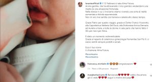 Il post di Levante su Instagram